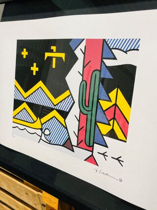 Roy Lichtenstein Lithograaf – Gesigneerd met certificaat